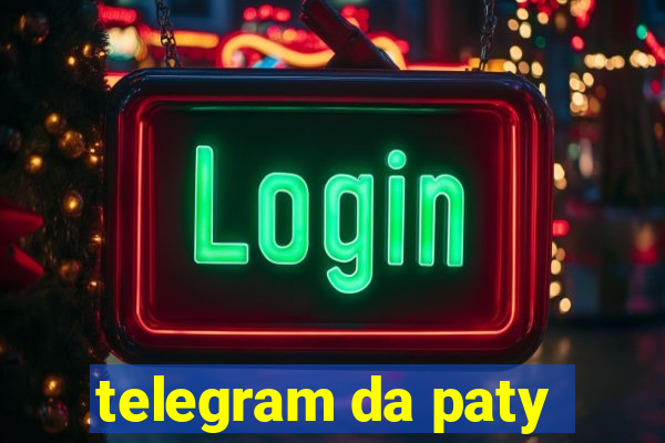 telegram da paty